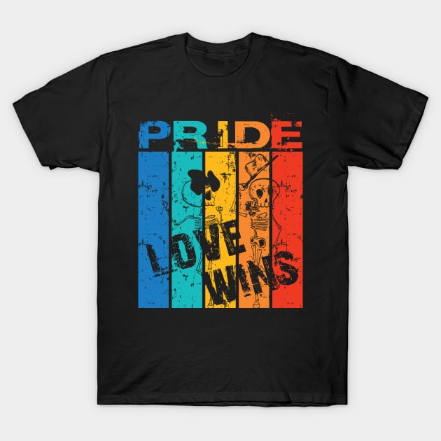 Pride love wins T-Shirt by RStees22